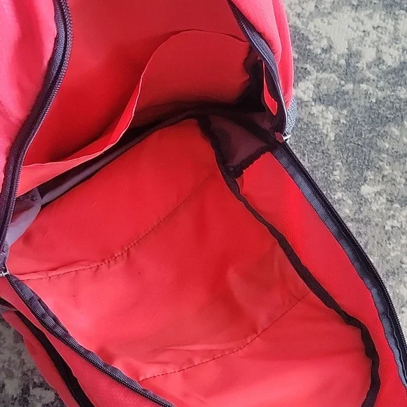 Adidas Pink and Gray Men's Backpack - Picture 4 of 8